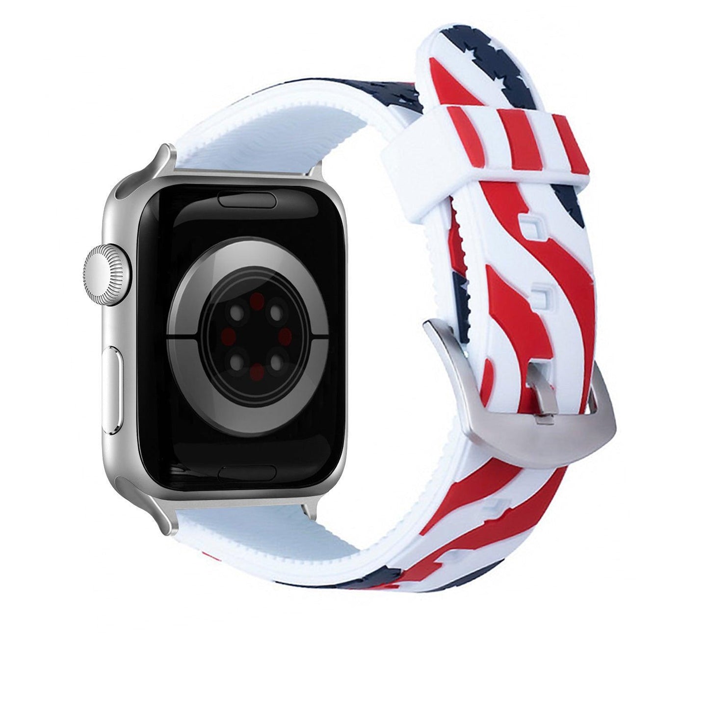 Apple Watch Bands -  Silicone -  3D US Flag | Silicone Watch Band for Apple Watch ®