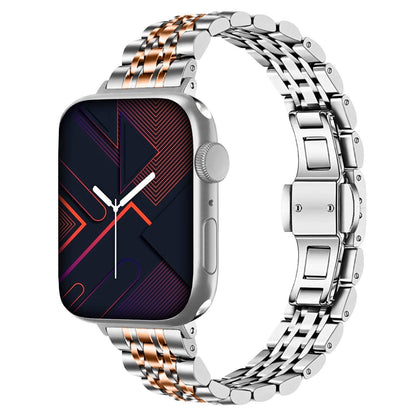 Apple Watch Bands -  Stainless -  Eva | Stainless-Steel Metal Watch Band for Apple Watch ®