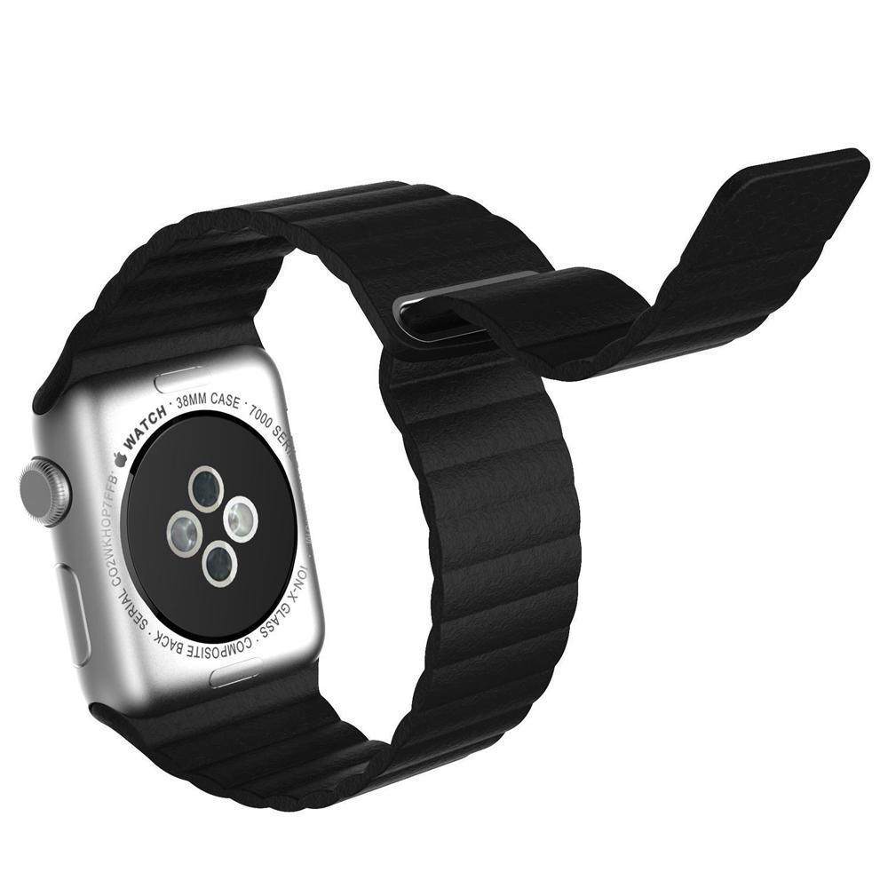 Apple Watch Bands -  Leather Band -  Magnetic | Leather Watch Band for Apple Watch ®